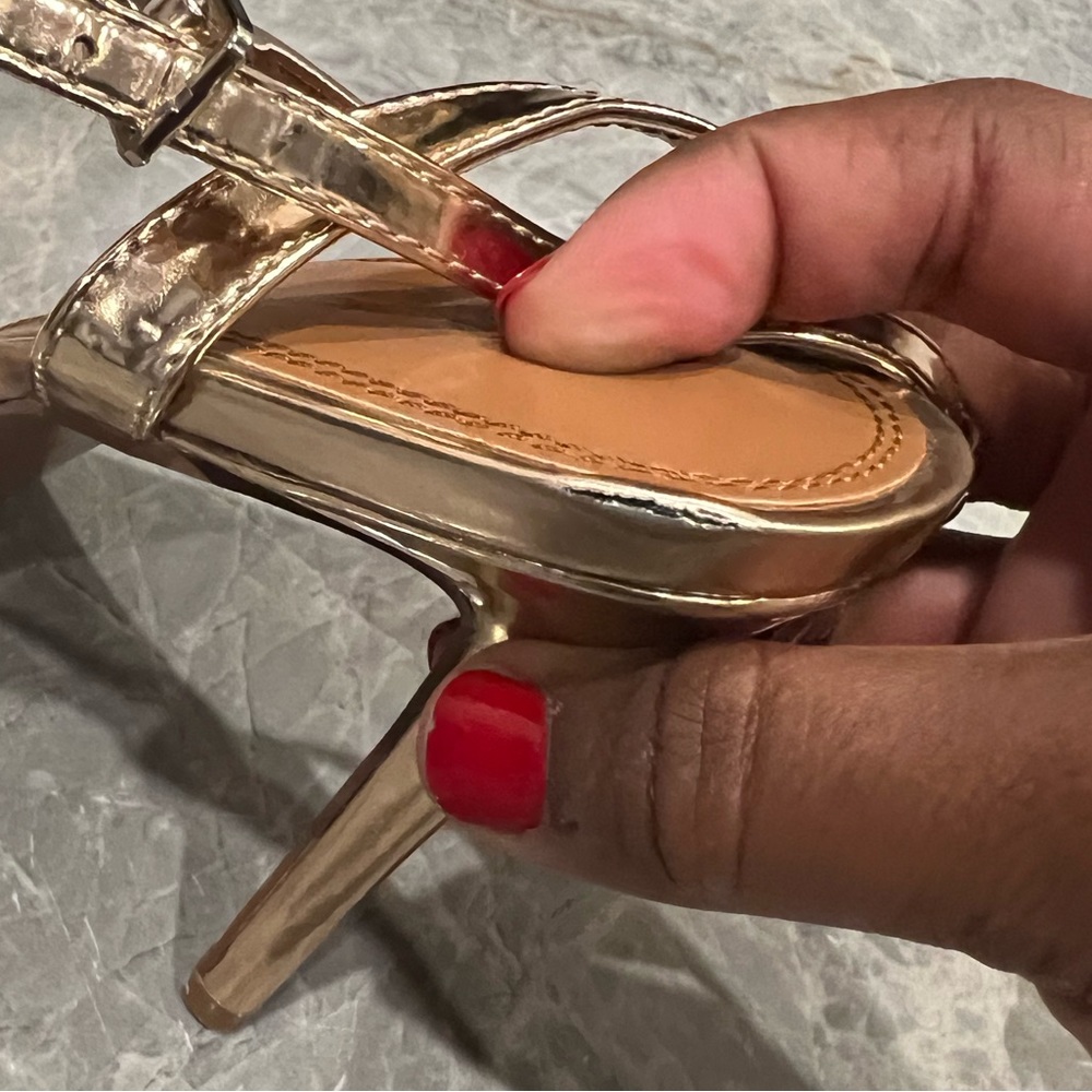 ASOS ROSE GOLD SANDALS - Picture 3 of 4